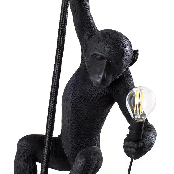 Monkey with Rope <br> Indoor & Outdoor Lamp <br> (L 37 x W 25 x H 76.5) cm