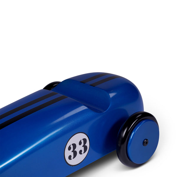 Wood Car Model <br> Blue <br> (L 50 x H 14) cm