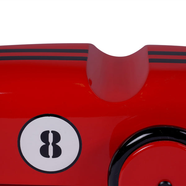 Wood Car Model <br> Red <br> (L 50 x H 14) cm