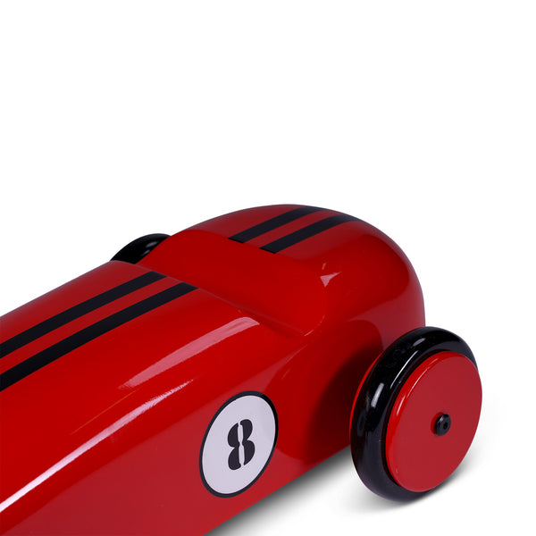 Wood Car Model <br> Red <br> (L 50 x H 14) cm