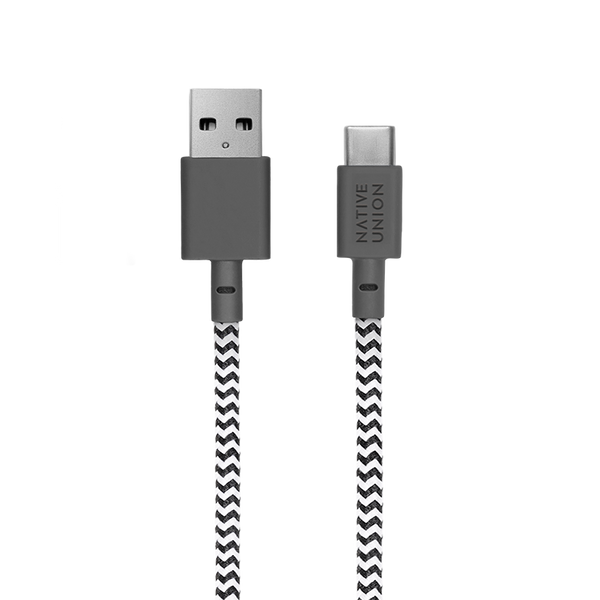 Belt Cable Zebra <br> USB-A to USB-C <br> 1.2 m