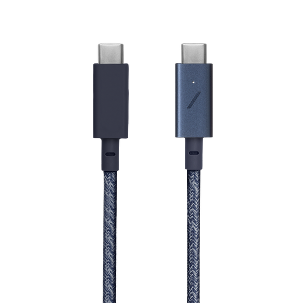 Belt Cable Indigo <br> USB-C to USB-C <br> 2.4 m