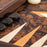 California Walnut Burl <br> Backgammon Set <br> (48 x 30) cm