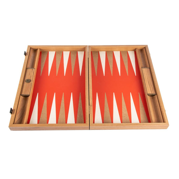Cinnabar Red <br> Backgammon Set <br> (47 x 29) cm