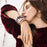 Zef Cuff <br> Dark Red