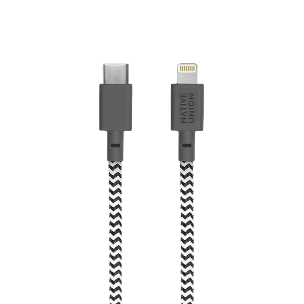 Key Cable Zebra <br> USB-C to Lightning <br> 0.15 m