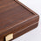 Playing Cards <br> Dark Brown Wooden Case <br> (24 x 16) cm