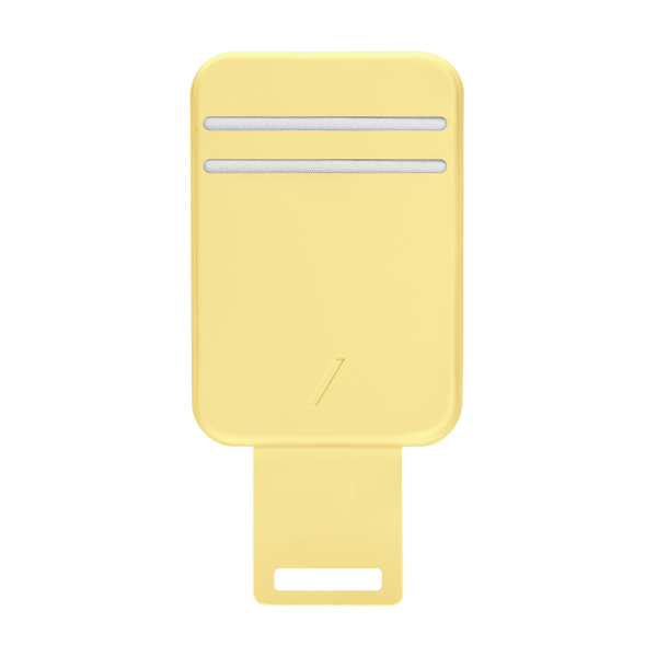 Clic Magnetic Card Holder
 <br> Lemon