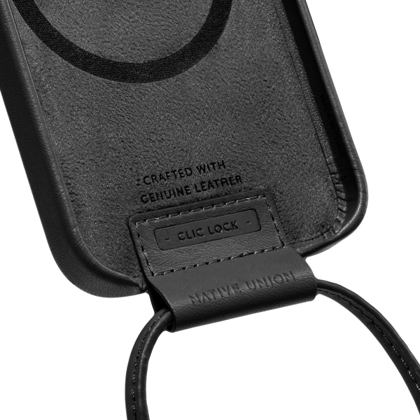 Clic Classic-MagSafe <br> iPhone Case 13 Pro Max <br> Black