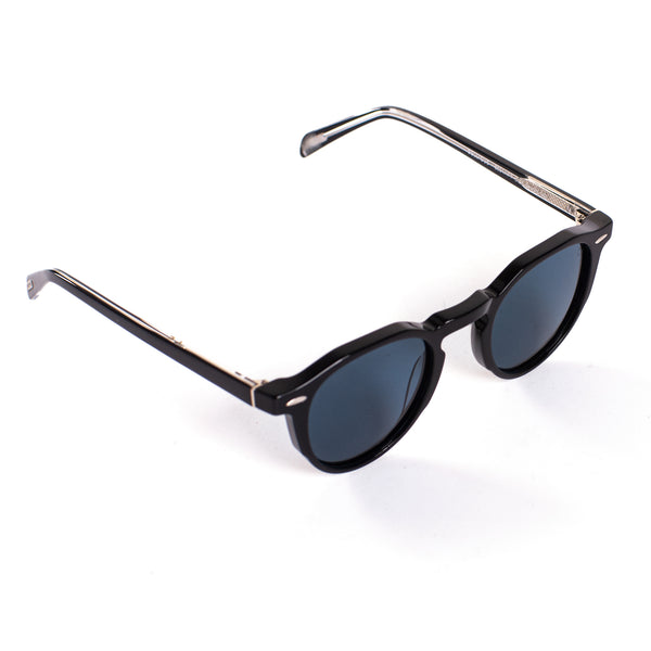 Bellicus Sunglasses <br> Black Frame <br> Black Smoke Lenses