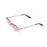 The Baby <br> Silver Frame <br> Solid Pink Lenses