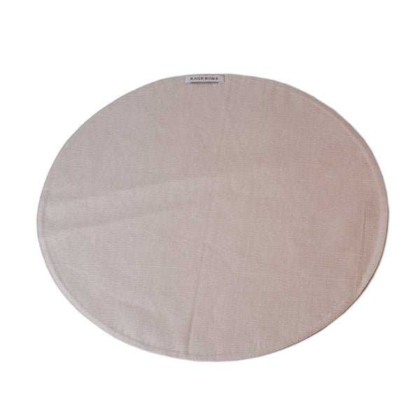 Round Placemat <br> Sand
