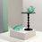Fish Jar and Vase <br> Green <br> (L 48 x W 12 x H 20) cm