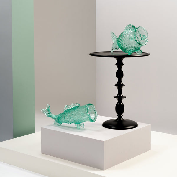 Fish Jar and Vase <br> Green <br> (L 48 x W 12 x H 20) cm