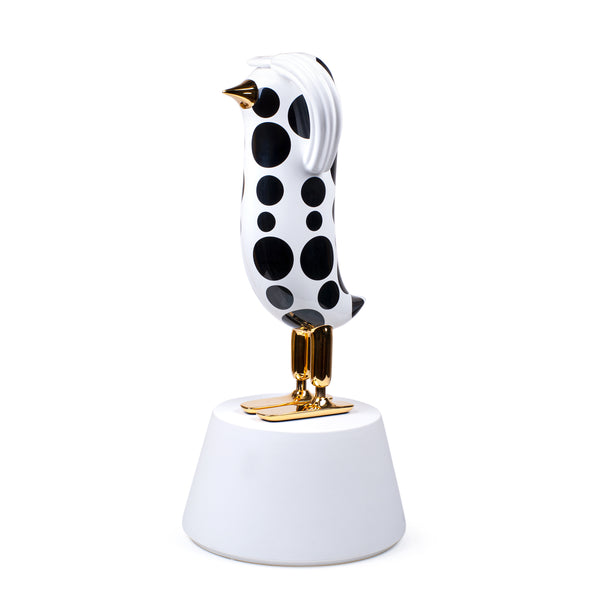 Hopebird <br> Glossy Gold, Black and White <br> Limited Edition <br> (H 67.5) cm