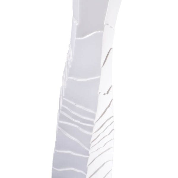 Erosum Vase <br> White <br> (L 11 x W 9 x H 57) cm