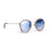 Metro 2 Sunglasses <br> Gold Havana Frame <br> Gradient Smoke Mirror Lenses