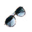 Saint Tropez Sunglasses <br> Gold Havana Frame <br> Gradient Green Lenses