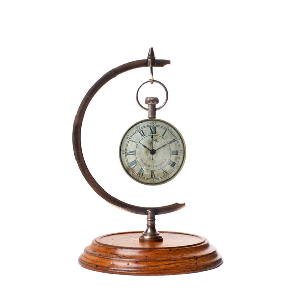 Eye of the Time Clock with Stand <br> (H 17.5) cm