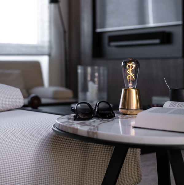 Humble One <br> Rechargeable Table Lamp <br> Gold