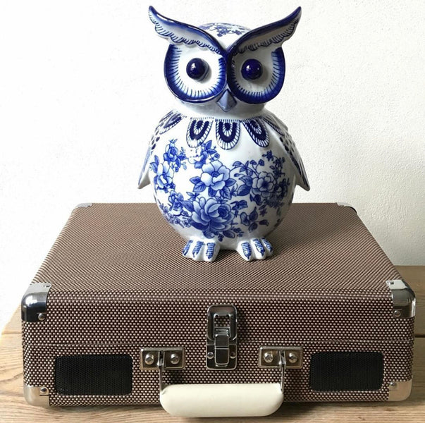 Money Box <br> Owl <br> (L 18.5 x W 15.5 x H 25.5) cm