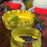 Fluffy Bowl <br> Yellow <br> (L 40 x W 40 x H 11) cm