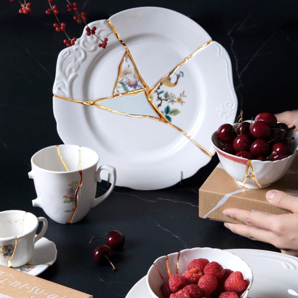 Kintsugi Dinner Plate <br> Design 1