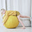 LEIV Fabric Seating Ball <br> Mustard Yellow <br> (Ø 60-65) cm