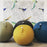 LEIV Fabric Seating Ball <br> Mustard Yellow <br> (Ø 60-65) cm