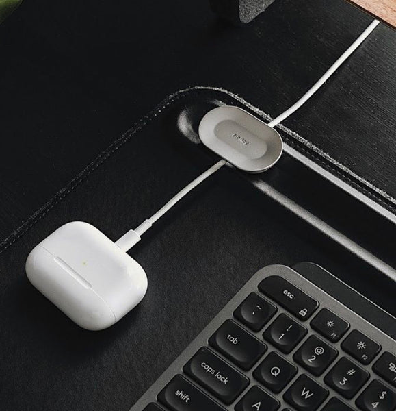 Cable Holder Accessory <br> for Desk Mat