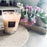 Pearls White Candle<br> Musk and Jasmine <br> (H 8) cm