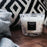 Pearls White Candle<br> Musk and Jasmine <br> (H 8) cm