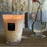 Pearls White Candle<br> Musk and Jasmine <br> (H 8) cm
