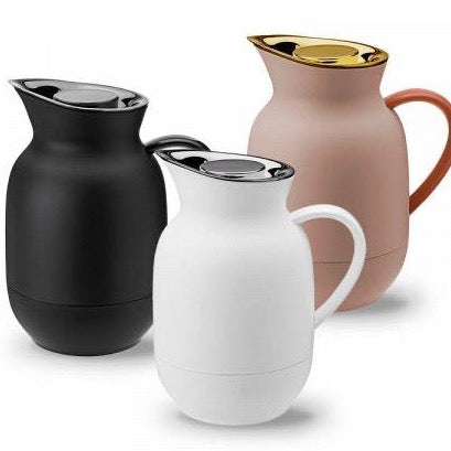 Amphora Vacuum Coffee Jug <br> Soft Black <br> 1 Liter