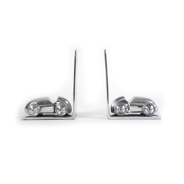 Aluminum Car Bookends <br> (L 13.5 x H 19) cm
