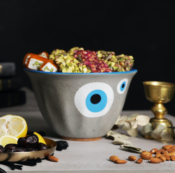 Fenjan Decorative Container <br> Kharzé Edition <br> (Ø 21 x H 13.5) cm