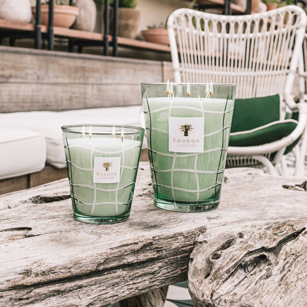 Waves Nazaré Candle <br> Peppermint, Citrus Leaves, Tonka Beans <br> Limited Edition <br> (H 16) cm