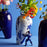 My Superhero Vase <br> Glossy Dutch Blue <br> (H 37) cm