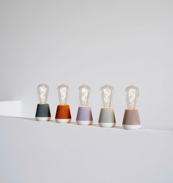 Humble One <br> Rechargeable Table Lamp <br> Soft Clay