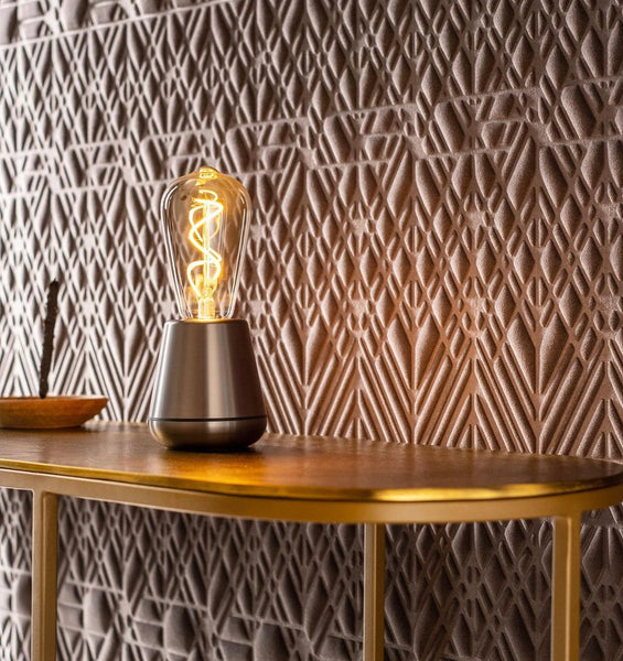 Humble One <br> Rechargeable Table Lamp <br> Silver