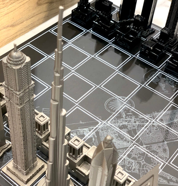 Stainless Steel Special Edition <br> Dubai Edition with Dubai Map Board