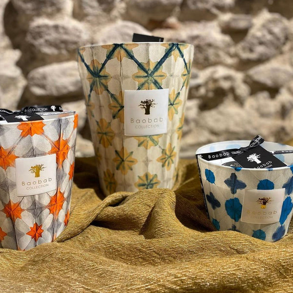 Odyssée Calypso Candle <br> Blood Orange, Mandarin, Thyme <br> Limited Edition <br> (H 24) cm