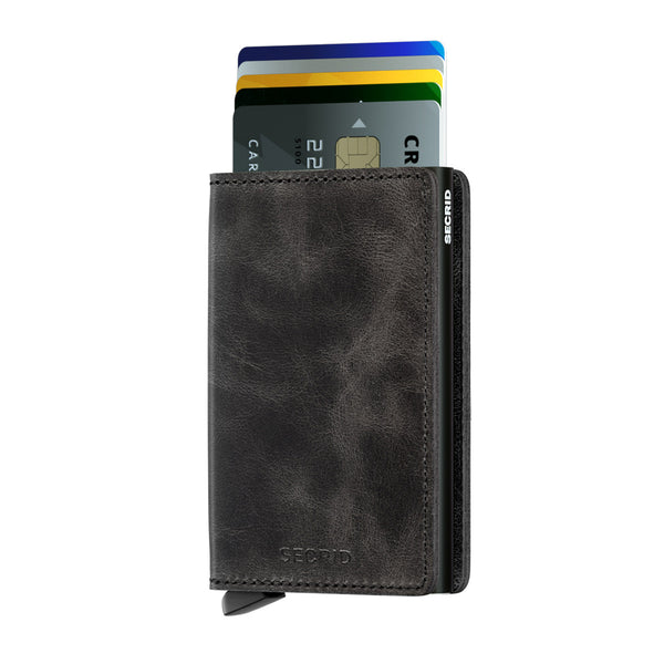 Slimwallet <br> Vintage Black