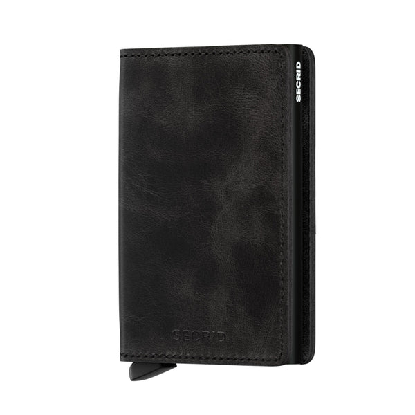 Slimwallet <br> Vintage Black