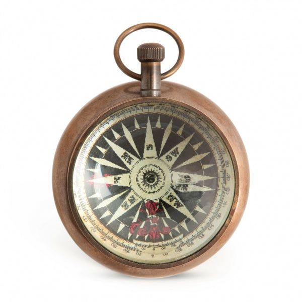 Porthole Eye of the Time Clock with Stand <br> (H 17.5) cm