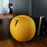 LEIV Fabric Seating Ball <br> Mustard Yellow <br> (Ø 60-65) cm
