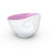 White / Berry Pink Bowl <br> Kissing <br> 500 ml