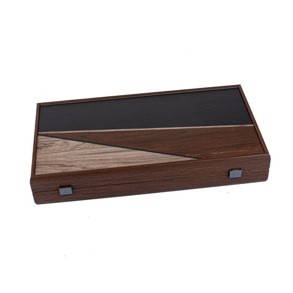 Minimalistic Wood Design <br> Backgammon Set <br> (47 x 24.5) cm