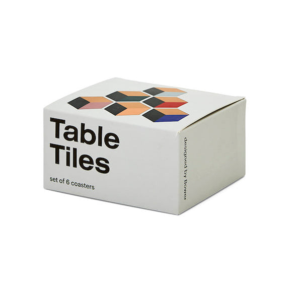 Table Tiles Coasters <br> Set of 6