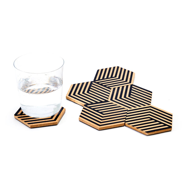 Table Tiles Optic <br> Set of 6